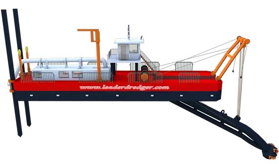 River Dredger 3D Picture - Leader Dredger